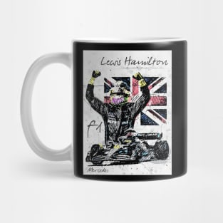Lewis Hamilton - Mercedes F1 Mug